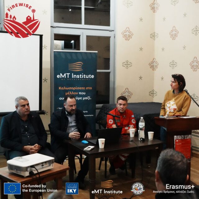 Ήταν πραγματικά χαρά μας να σας έχουμε κοντά μας στην εκδήλωση "Διαχείριση Κρίσεων και Φυσικών Καταστροφών: Η Επόμενη Μέρα" στον Πολυχώρο Τέχνης και Σκέψης «Οικία Μάνου Χατζιδάκι» στην Ξάνθη. Οι συζητήσεις που έγιναν και οι ενδιαφέρουσες προσεγγίσεις των ομιλητών μας ανέδειξαν σημαντικές προκλήσεις και λύσεις για την κλιματική κρίση και την ανθεκτικότητα των τοπικών κοινοτήτων.🙏 Ιδιαίτερες ευχαριστίες στους:κ. Κωνσταντίνο Χουβαρδά για την επιμορφωτική του ομιλία σχετικά με την αλληλεπίδραση της κλιματικής κρίσης και των φυσικών καταστροφών.κ. Ιωάννη Δόκα για την καινοτόμα προσέγγισή του μέσω του ΚΕΔΙΑΚ για την ενίσχυση της ανθεκτικότητας.κ. Κωνσταντίνο Ιμανιμίδη για το ανεκτίμητο έργο του στον Ελληνικό Ερυθρό Σταυρό και την εμπειρία του στην αντιμετώπιση κρίσεων.Ευχαριστούμε επίσης τους:κ. Ιωάννη Τσάπαλη, Αντιδήμαρχο Πολιτικής Προστασίας Δήμου Ξάνθηςκ. Δημήτρη Δαρούση, Αντιδήμαρχο Τεχνικών Υπηρεσιών & Πολιτικής Προστασίας Δήμου Σουφλίου,κ. Μητάτ Καμπούρ, Αντιδήμαρχο Πολιτικής Προστασίας Δήμου Μύκης,για τους χαιρετισμούς τους και την υποστήριξη στην ενίσχυση της ενημέρωσης των πολιτών.Η συμμετοχή σας ήταν καθοριστική για την επιτυχία της εκδήλωσης! 🙏#FirewiseProject #ErasmusPlus #EMTInstitute #XanthiEvent #CrisisManagement #CommunityResilience #FireSafety #ClimateCrisis #EmpoweringCommunities
